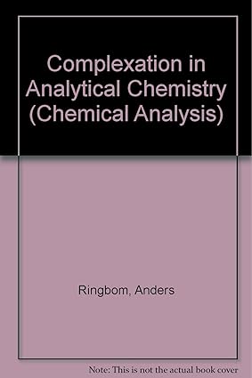 Complexation in Analytical Chemistry - Scanned Pdf with Ocr